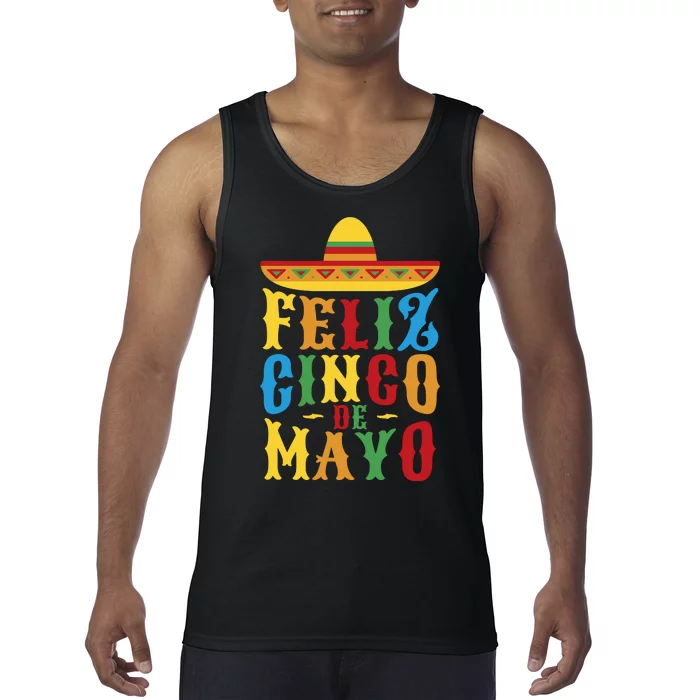 Feliz Cinco De Mayo Tank Top