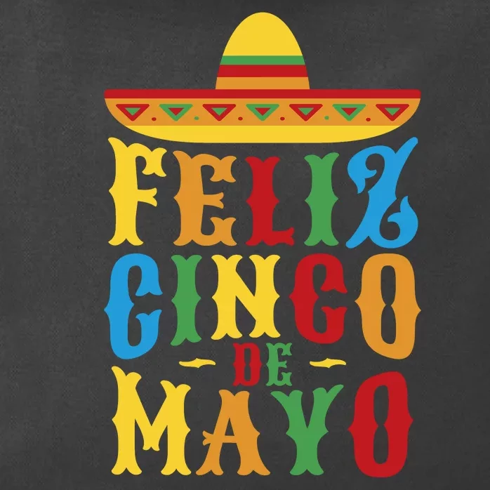 Feliz Cinco De Mayo Zip Tote Bag