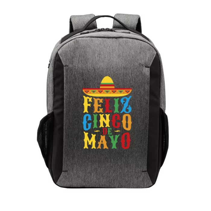 Feliz Cinco De Mayo Vector Backpack