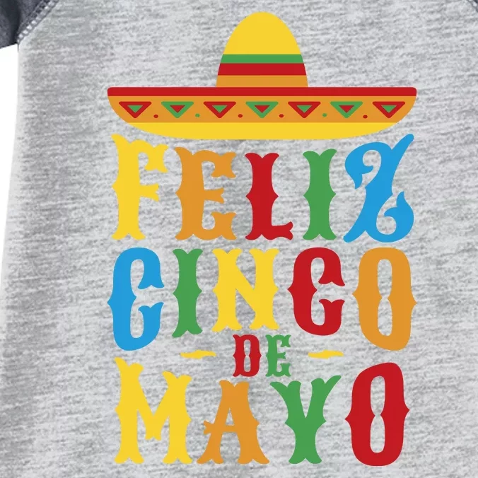 Feliz Cinco De Mayo Infant Baby Jersey Bodysuit