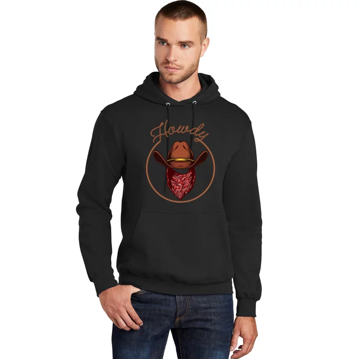 Funny Cowboy Design Rodeo Bull Rider Cowboy Hoodie