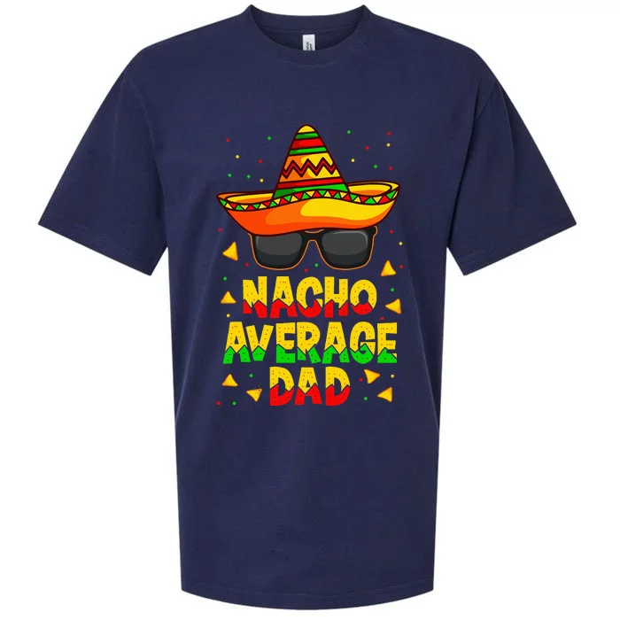 Father Cinco de Mayo Nacho Average Dad Mexican Sueded Cloud Jersey T-Shirt