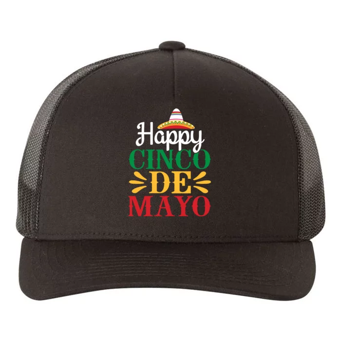 Fiesta Cinco De Mayo Yupoong Adult 5-Panel Trucker Hat