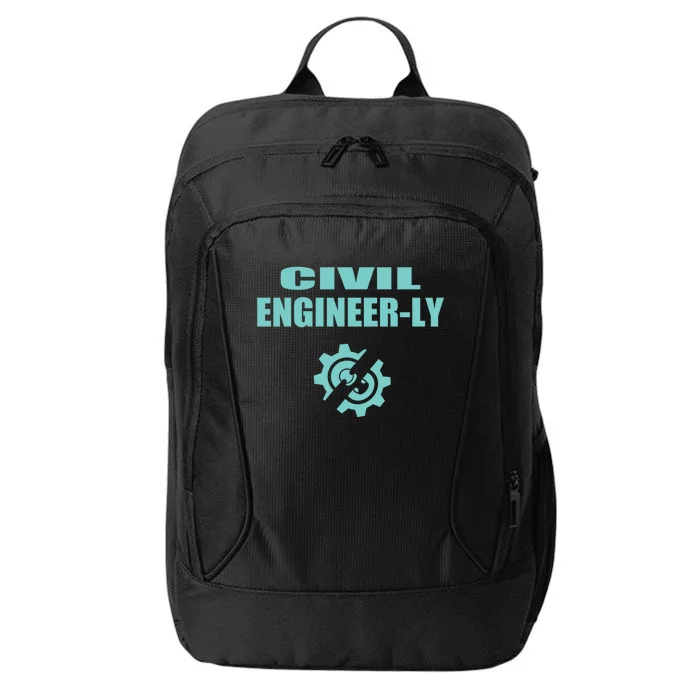 Funny Civil Engineer Student Nearly Engineer Major Pun Cool Gift City Backpack