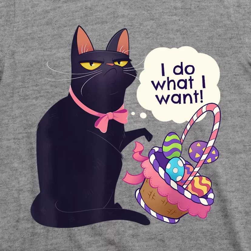 Funny Cat Easter What I Want Easter Basket Stuffers T-Shirt