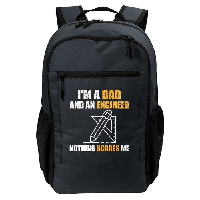 Funny Civil Engineering Fathers Day Dad Mechanical Engineer Funny Gift Daily Commute Backpack