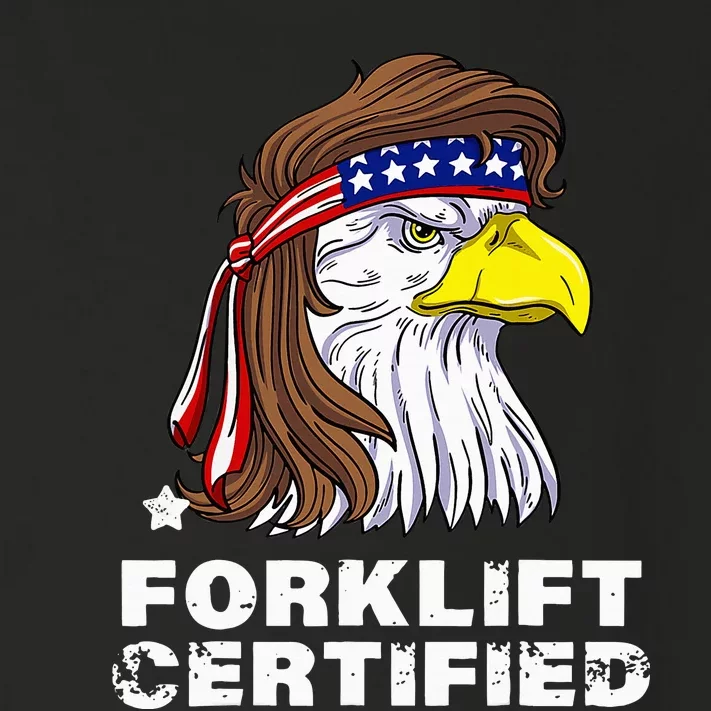 Forklift Certified Eagle Mullet Usa Fork Lift Toddler Long Sleeve Shirt