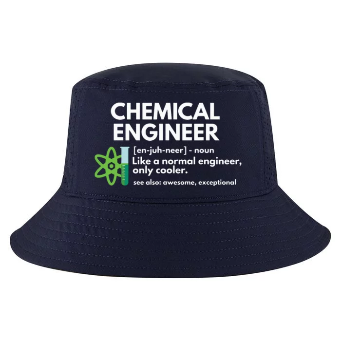 Funny Chemical Engineer Definition Engineering Cool Comfort Performance Bucket Hat