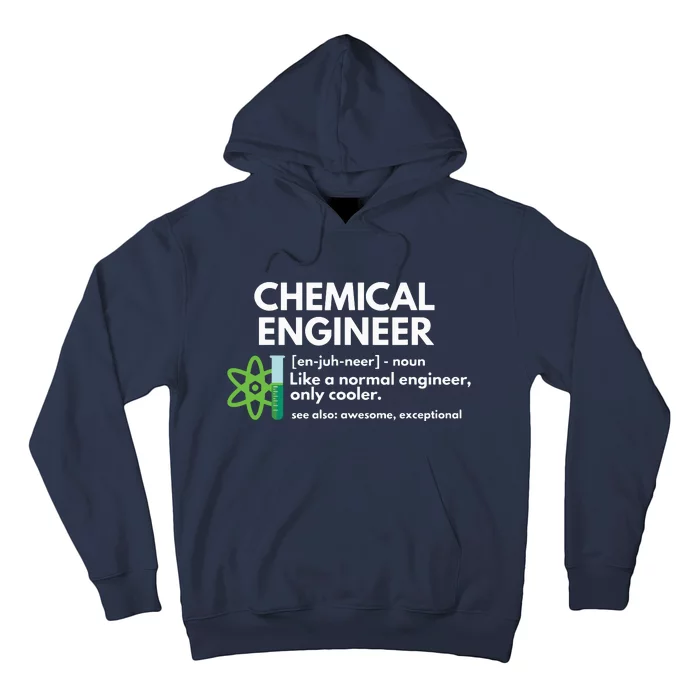 Funny Chemical Engineer Definition Engineering Hoodie