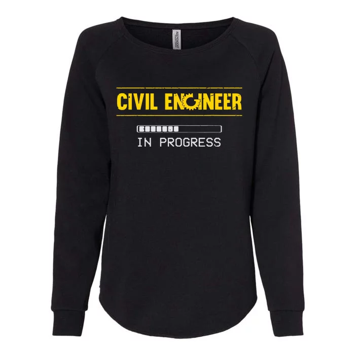 Funny Civil Engineer Engineering Gift Future Civil Engineer Womens California Wash Sweatshirt