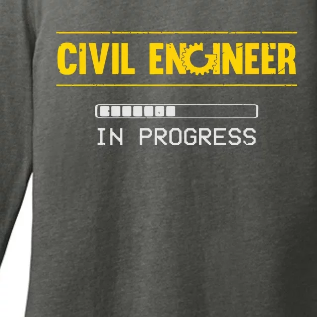 Funny Civil Engineer Engineering Gift Future Civil Engineer Womens CVC Long Sleeve Shirt