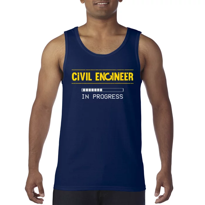 Funny Civil Engineer Engineering Gift Future Civil Engineer Tank Top