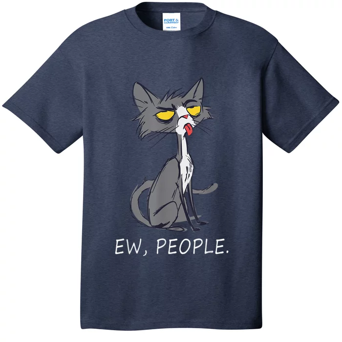 Funny Cat Ew People Meowy Cat Lovers  Wo Gifts T-Shirt