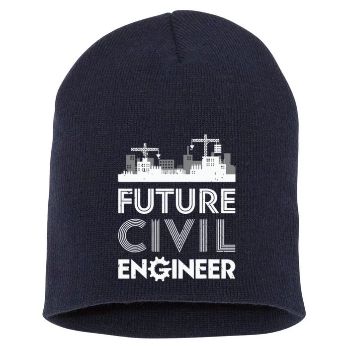 Future Civil Engineer Men Women Engineering Student Gifts Short Acrylic Beanie