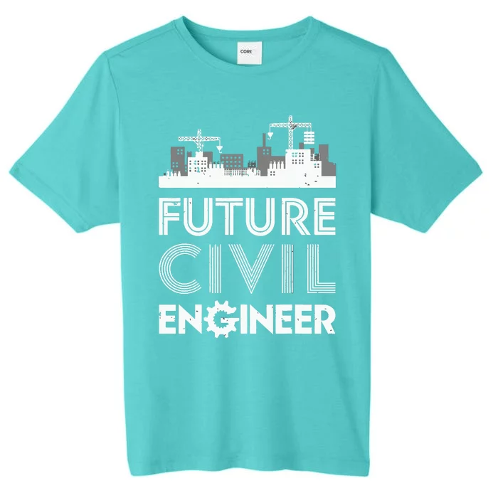 Future Civil Engineer Men Women Engineering Student Gifts ChromaSoft Performance T-Shirt