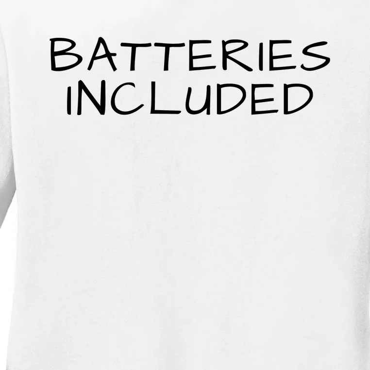 Fully Charged, Electric Powered Cars, Funny Electric Vehicle Ladies Long Sleeve Shirt