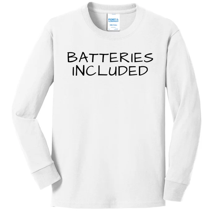 Fully Charged, Electric Powered Cars, Funny Electric Vehicle Kids Long Sleeve Shirt