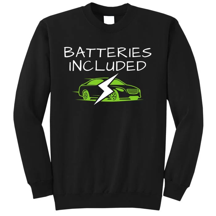 Fully Charged, Electric Powered Cars, Funny Electric Vehicle, EVs Sweatshirt