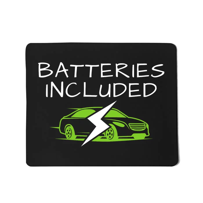 Fully Charged, Electric Powered Cars, Funny Electric Vehicle, EVs Mousepad