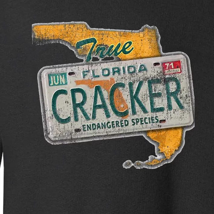 Florida Cracker Endangered Species Florida Native Toddler Sweatshirt