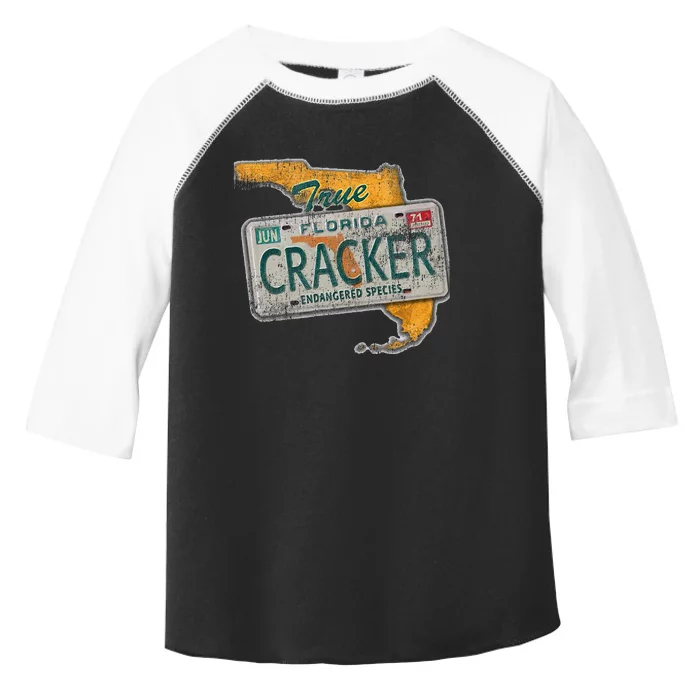 Florida Cracker Endangered Species Florida Native Toddler Fine Jersey T-Shirt