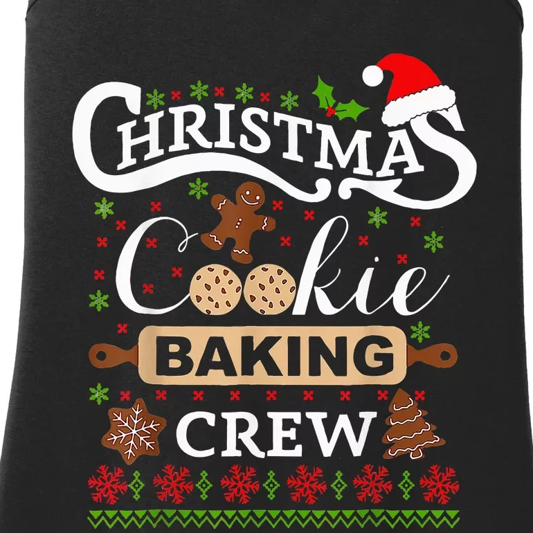 Funny Cookie Exchange Team Xmas Gifts Christmas Baking Crew Ladies Essential Tank