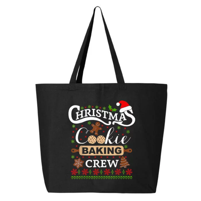 Funny Cookie Exchange Team Xmas Gifts Christmas Baking Crew 25L Jumbo Tote