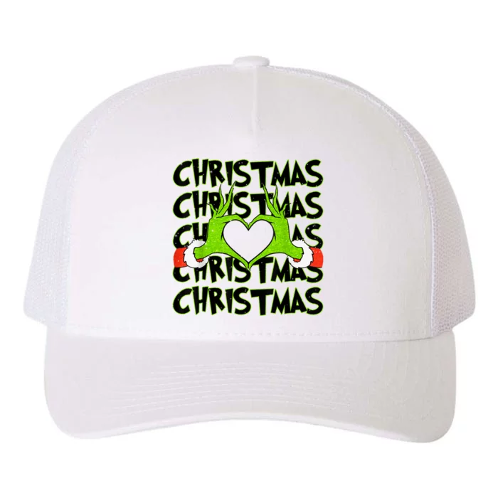 Funny Christmas Elf Christmas For Kids Yupoong Adult 5-Panel Trucker Hat