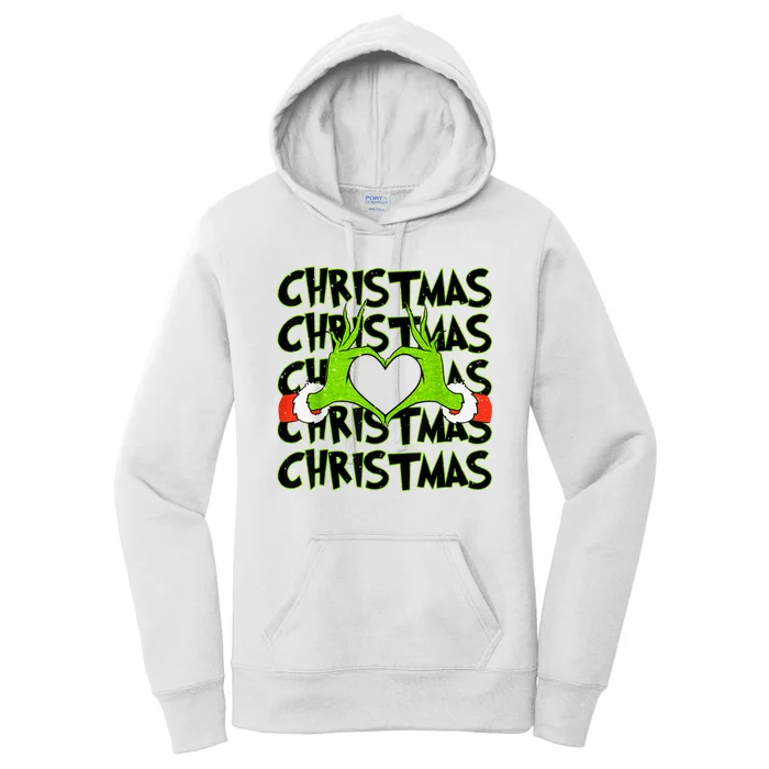 Funny Christmas Elf Christmas For Kids Women's Pullover Hoodie