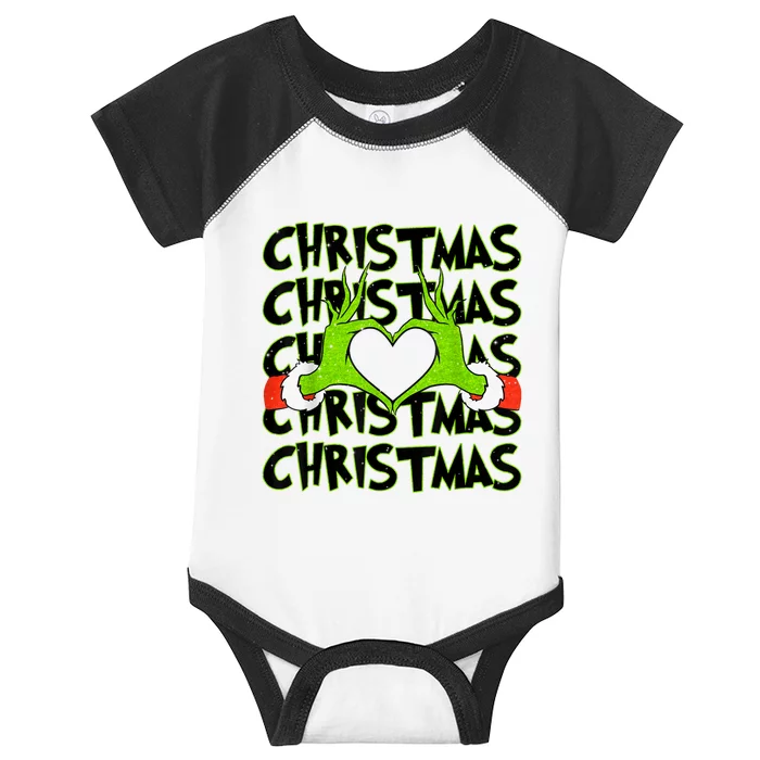 Funny Christmas Elf Christmas For Kids Infant Baby Jersey Bodysuit