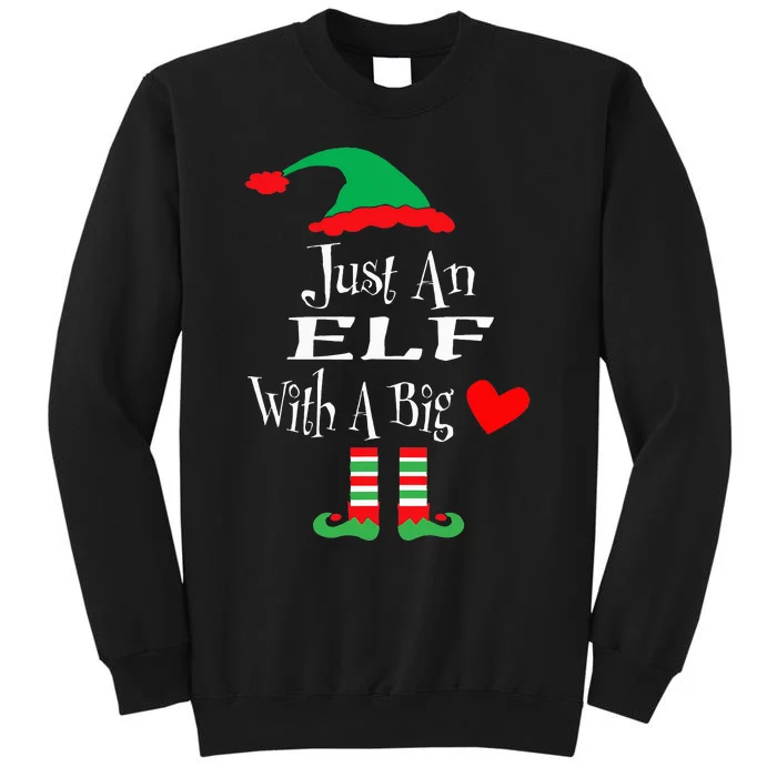 Funny Christmas Elf T  Matching Family Group Gift Sweatshirt