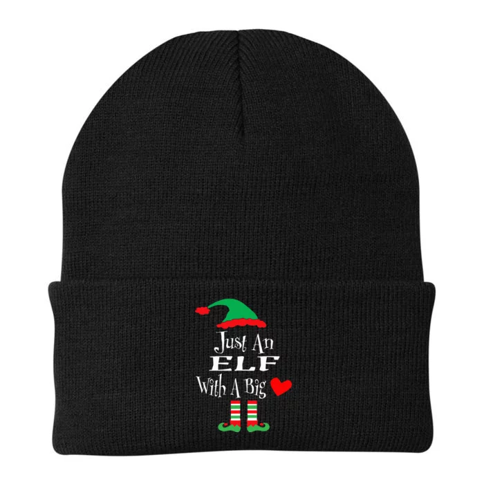 Funny Christmas Elf T  Matching Family Group Gift Knit Cap Winter Beanie