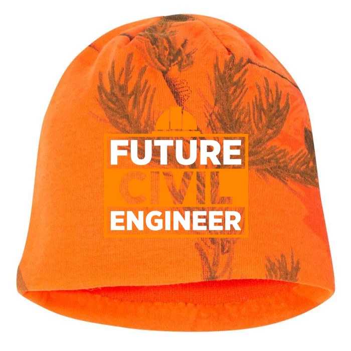 Future Civil Engineer Civil Engineer Dad Gift Kati - Camo Knit Beanie