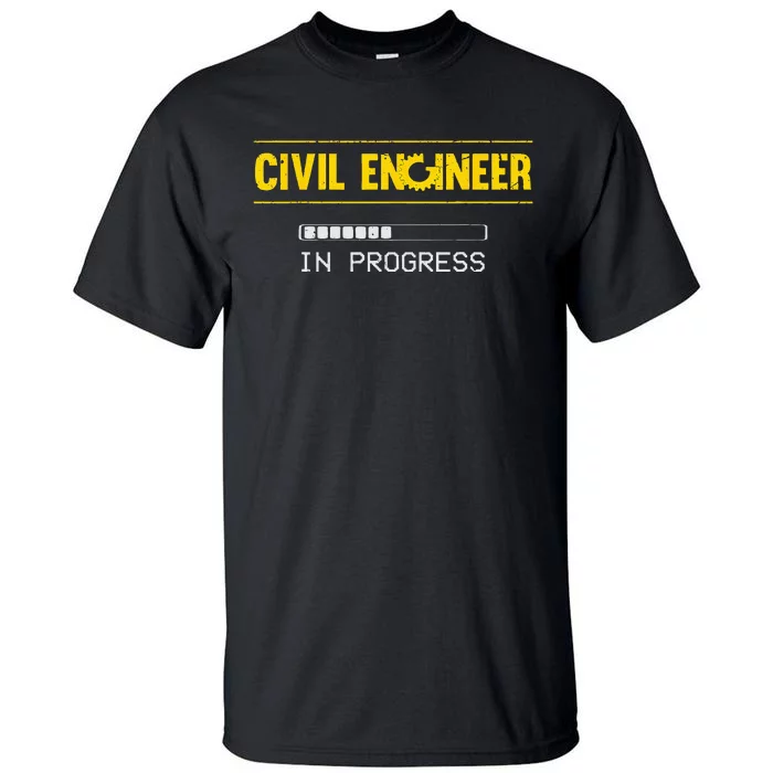 Funny Civil Engineer Engineering Gift Future Civil Engineer Tall T-Shirt