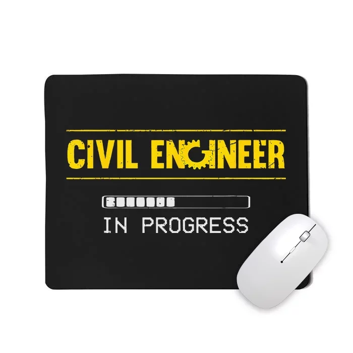 Funny Civil Engineer Engineering Gift Future Civil Engineer Mousepad