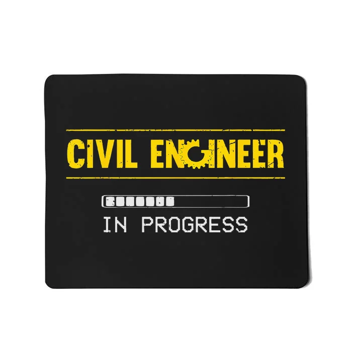 Funny Civil Engineer Engineering Gift Future Civil Engineer Mousepad