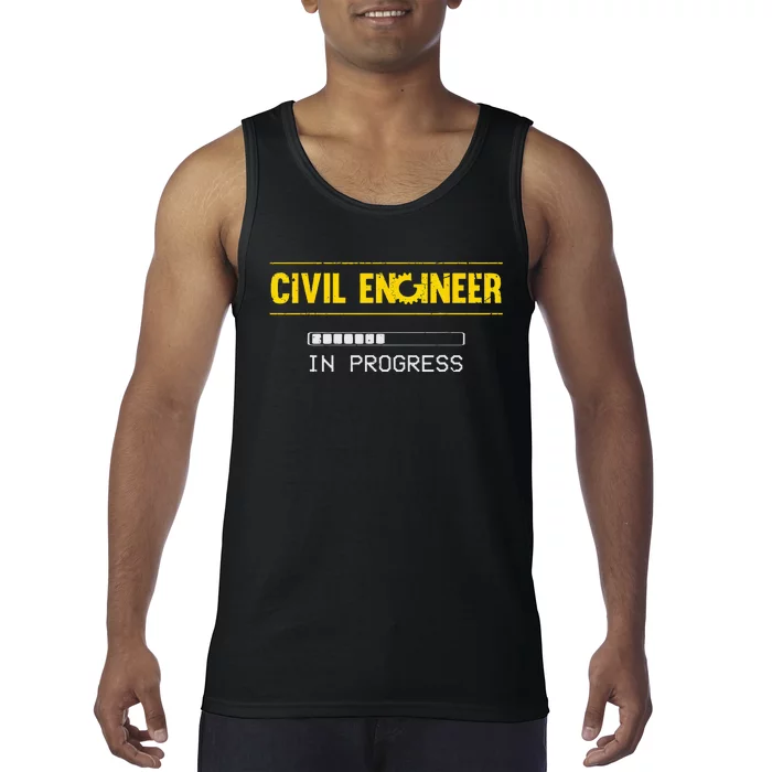 Funny Civil Engineer Engineering Gift Future Civil Engineer Tank Top