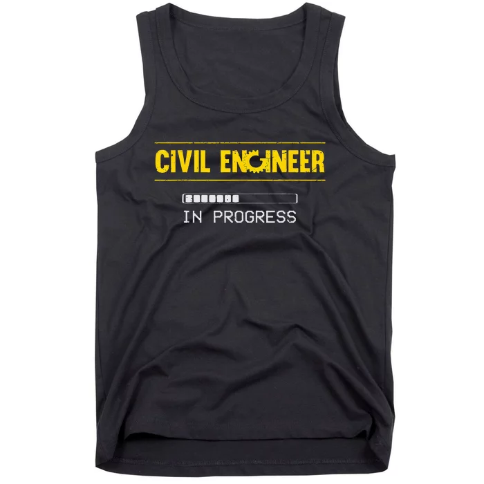 Funny Civil Engineer Engineering Gift Future Civil Engineer Tank Top