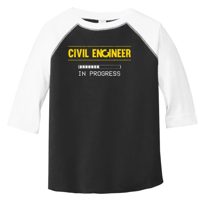 Funny Civil Engineer Engineering Gift Future Civil Engineer Toddler Fine Jersey T-Shirt