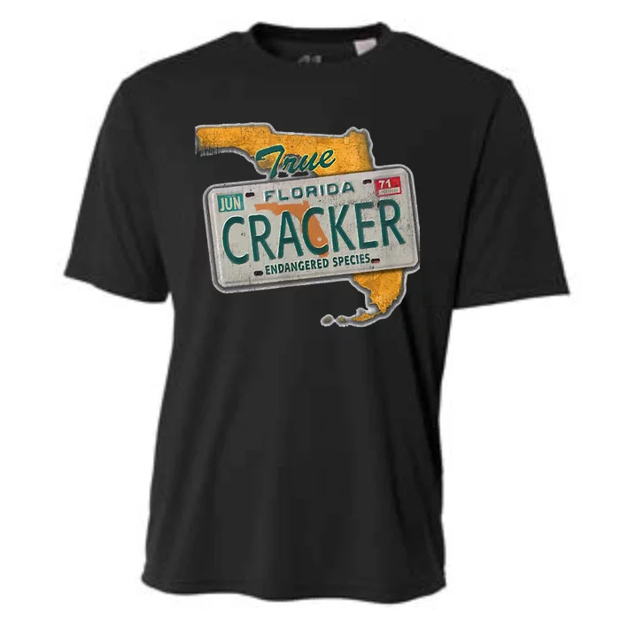 Florida Cracker Endangered Species Florida Native Cooling Performance Crew T-Shirt