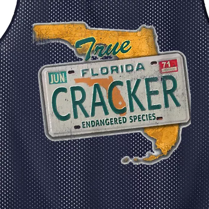 Florida Cracker Endangered Species Florida Native Mesh Reversible Basketball Jersey Tank