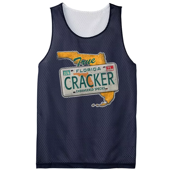 Florida Cracker Endangered Species Florida Native Mesh Reversible Basketball Jersey Tank