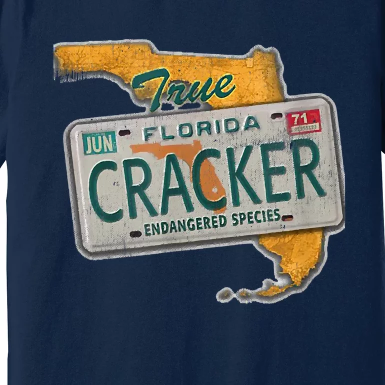 Florida Cracker Endangered Species Florida Native Premium T-Shirt