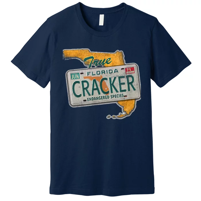 Florida Cracker Endangered Species Florida Native Premium T-Shirt