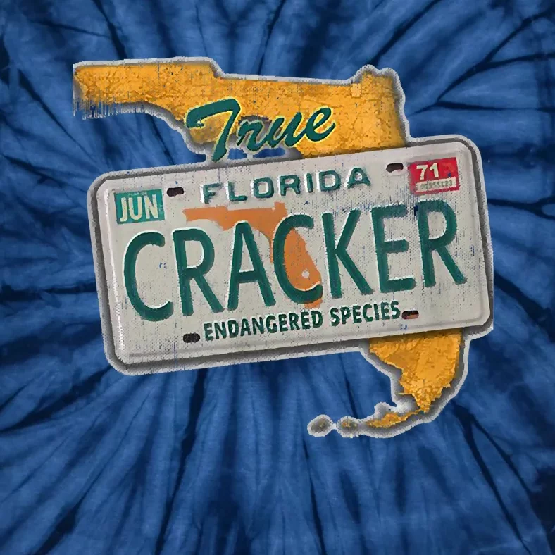 Florida Cracker Endangered Species Florida Native Tie-Dye T-Shirt