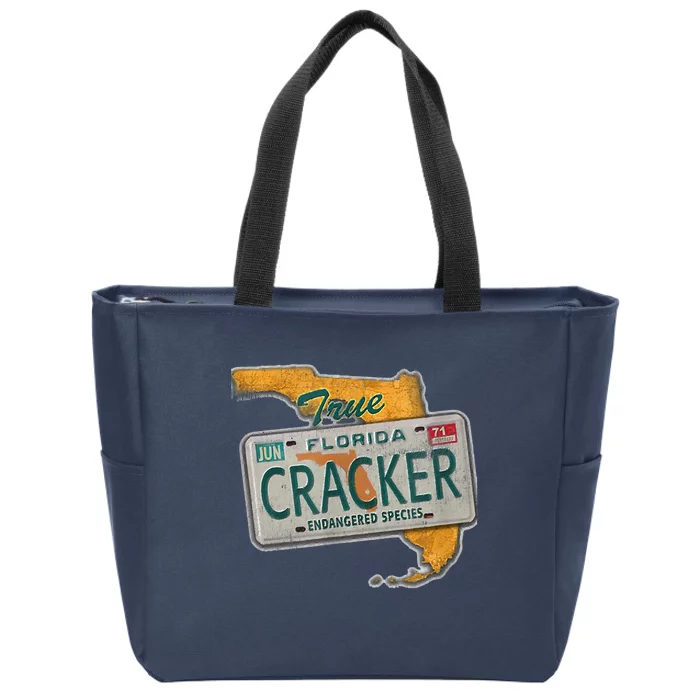 Florida Cracker Endangered Species Florida Native Zip Tote Bag