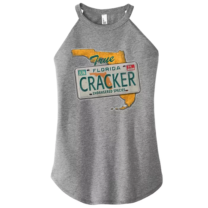 Florida Cracker Endangered Species Florida Native Women’s Perfect Tri Rocker Tank