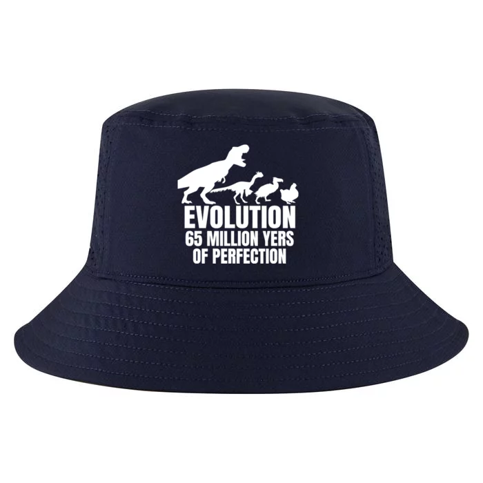 Funny Chicken Evolution Farmer Dinosaur Tcool Giftrex Funny Hen Gift Cool Comfort Performance Bucket Hat