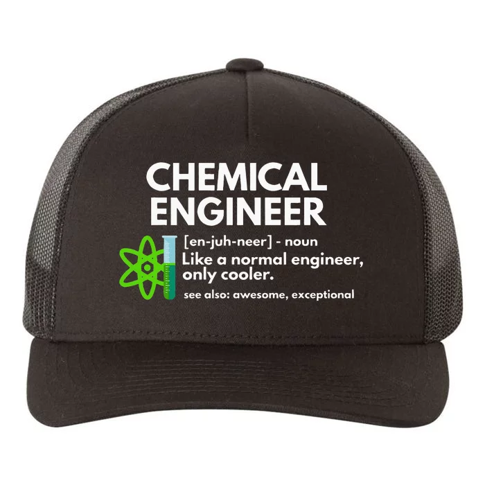 Funny Chemical Engineer Definition Engineering Yupoong Adult 5-Panel Trucker Hat