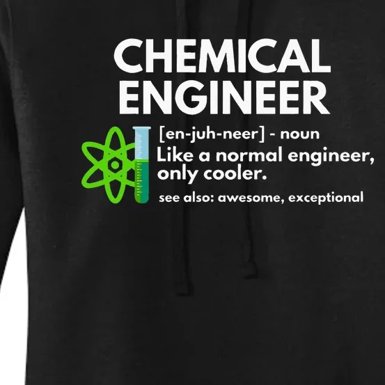 Funny Chemical Engineer Definition Engineering Women's Pullover Hoodie